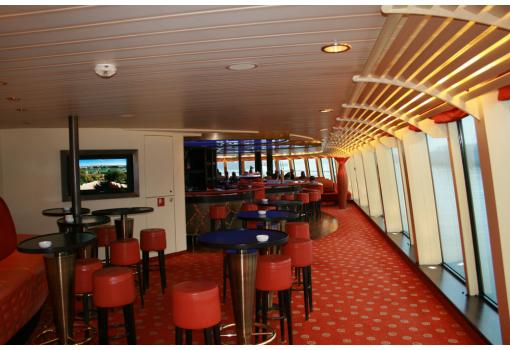El Lounge Panorámico del A-ROSA BELLA
